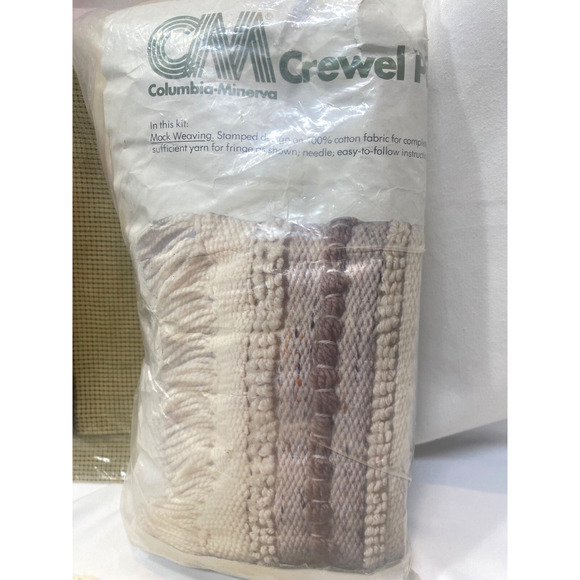 Vintage Crewel Embroidery Kits to Finish - Picture 3 of 11
